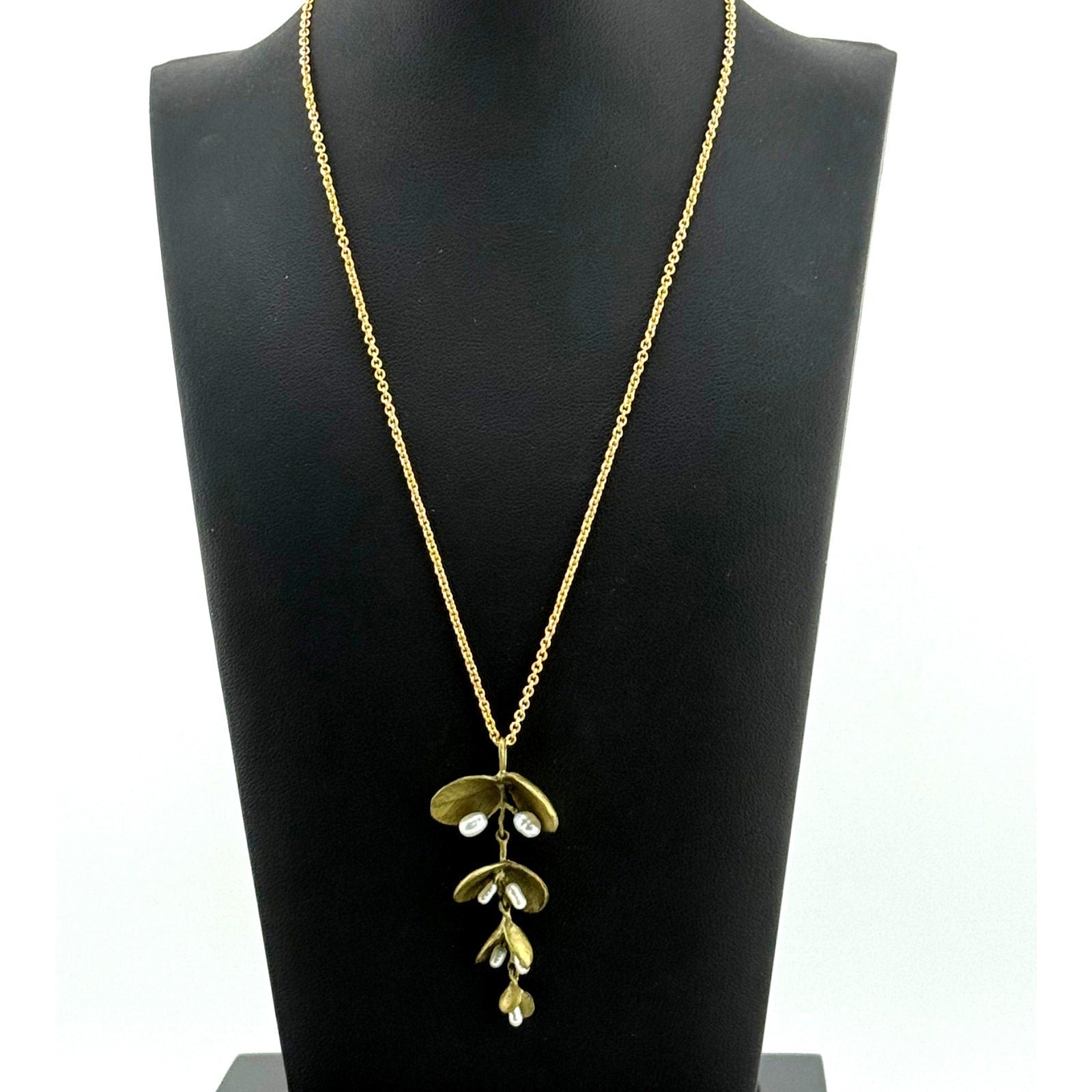 Michael Michaud Eucalyptus Seed Pendant Necklace