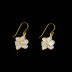 Michael Michaud Plique-Á-Jour Blossom Wire Earrings