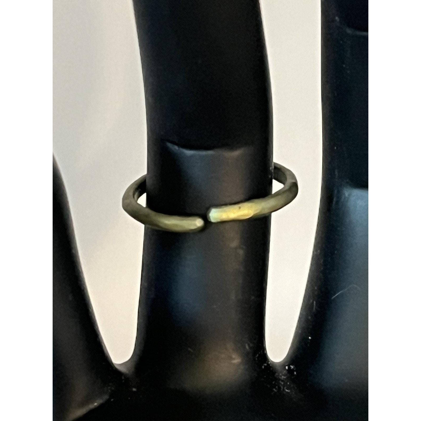 Michael Michaud Forget Me Not Single Flower Adjustable Ring