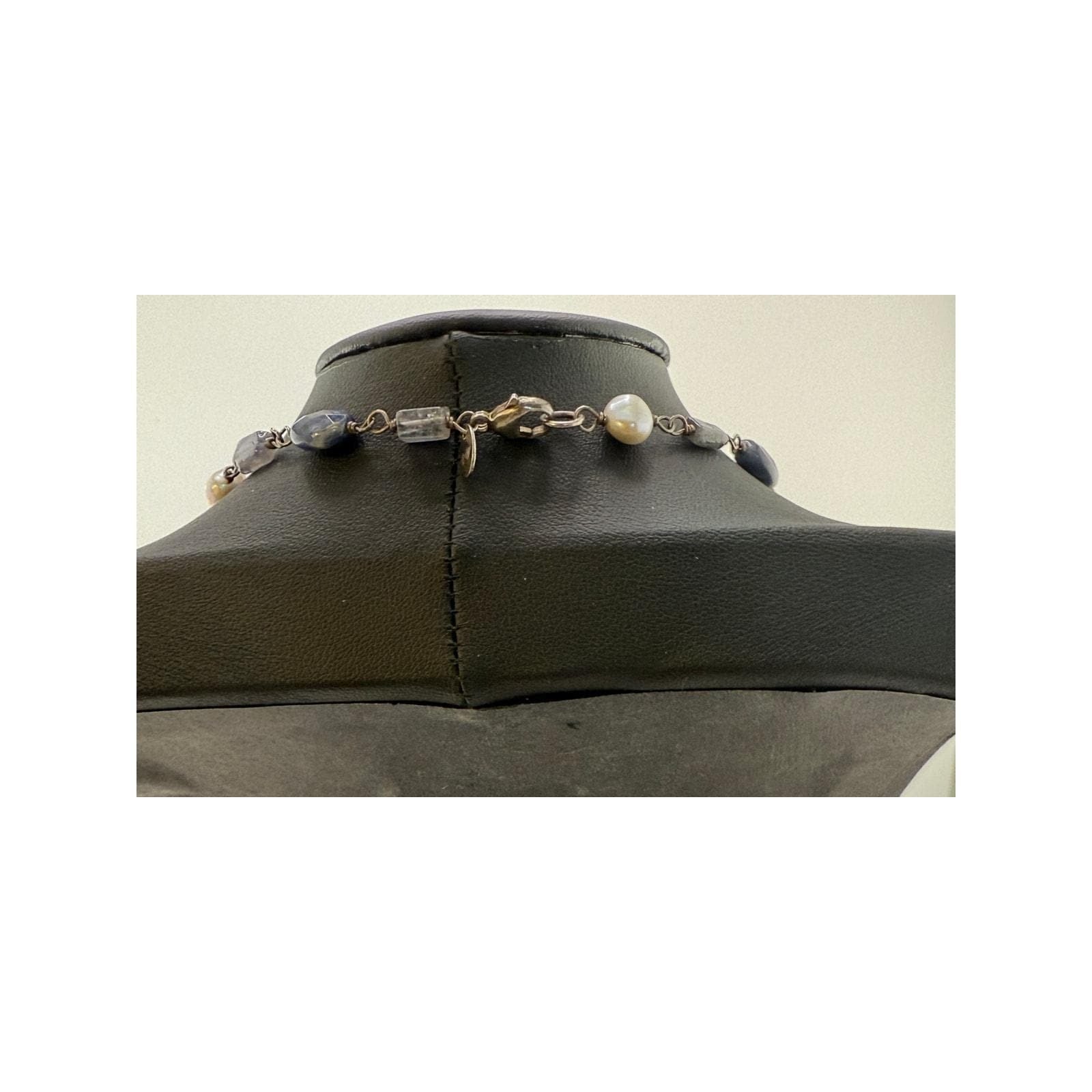 Silpada Blue Sodalite Lolite Choker Necklace