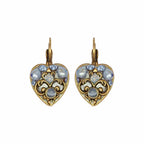 Michal Golan Bluebell Heart Earrings