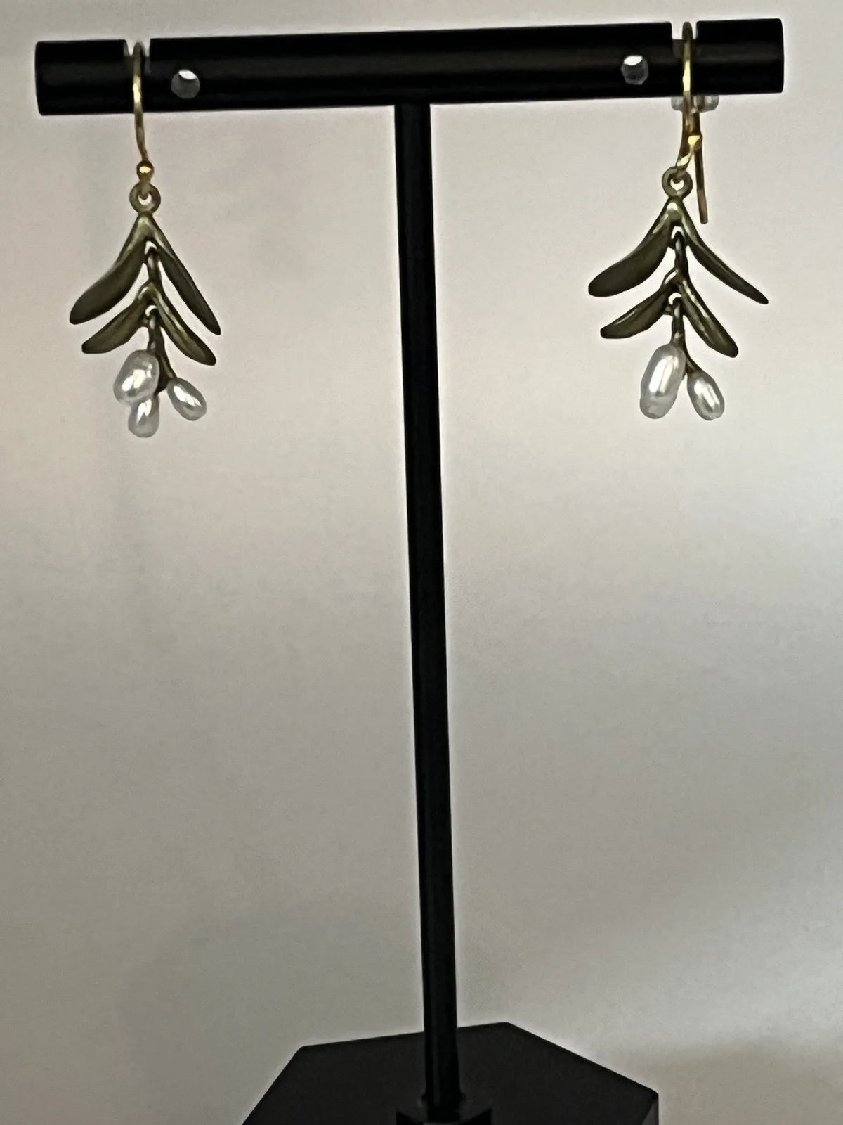 Michael Michaud Garden Vine Dainty Wire Earrings