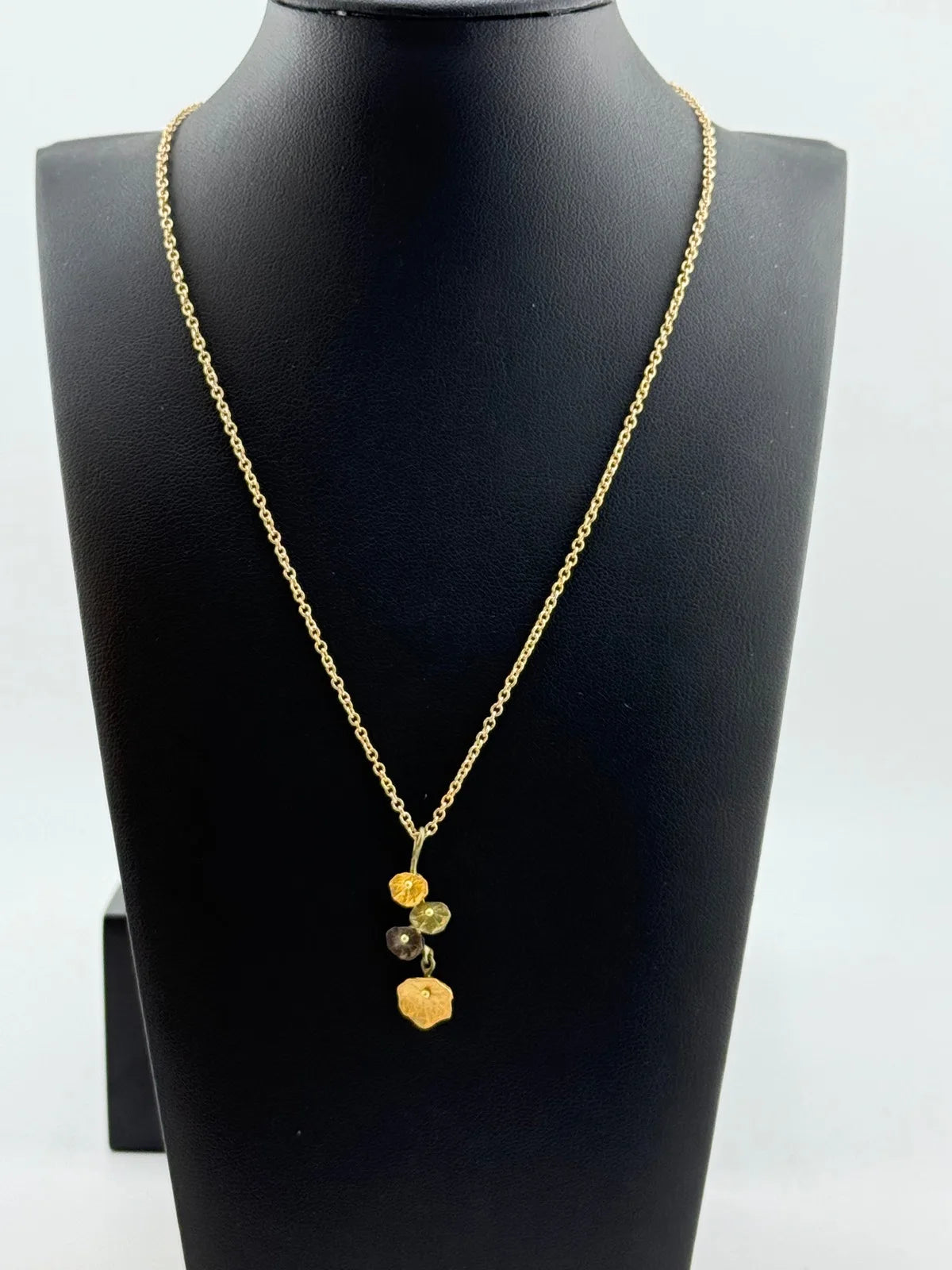 Michael Michaud New Petite Nasturtium Pendant Necklace