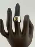 Silpada Sterling Silver "Cigar Cuff" Ring Size 6