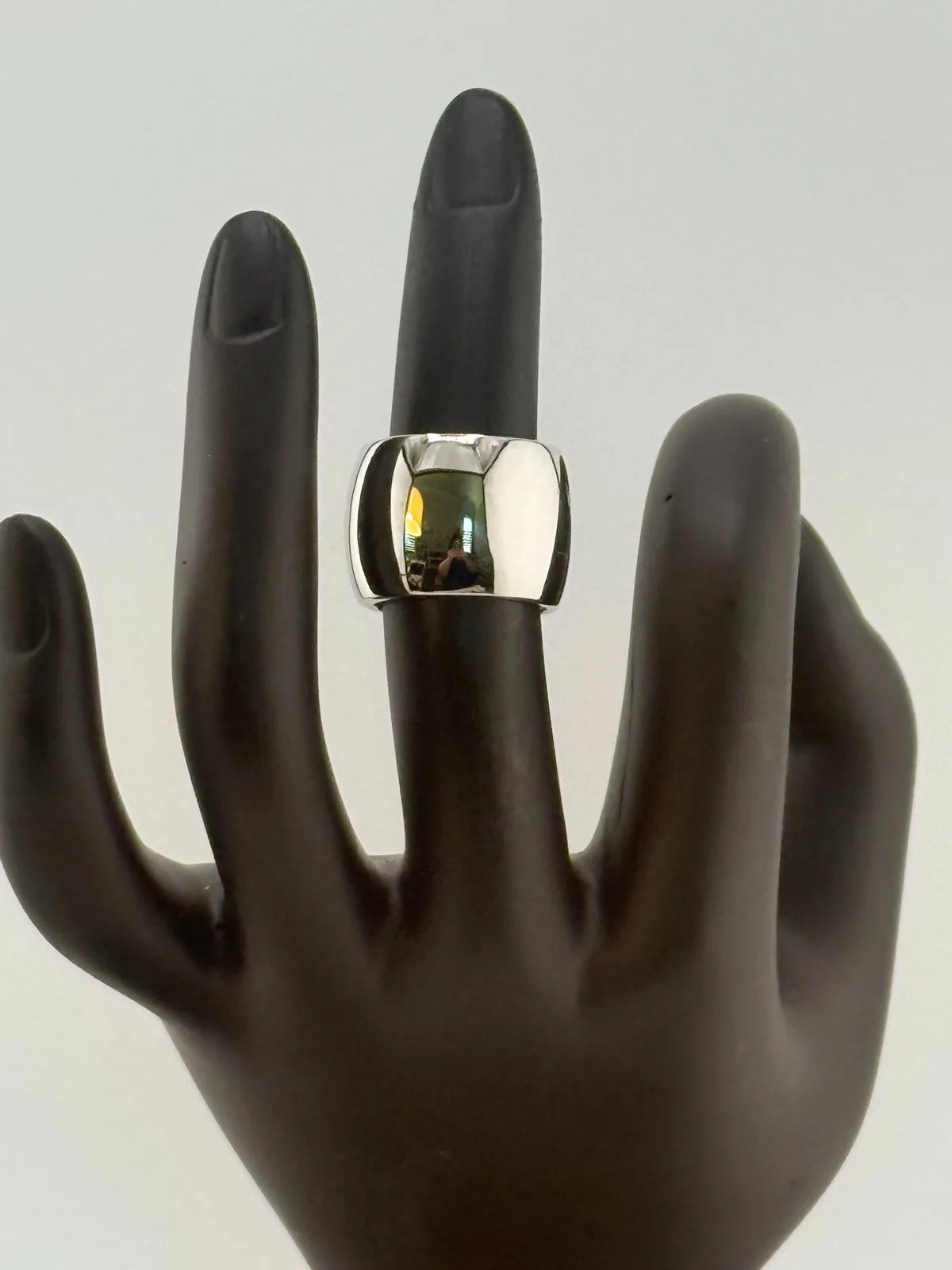 Silpada Sterling Silver "Cigar Cuff" Ring Size 6