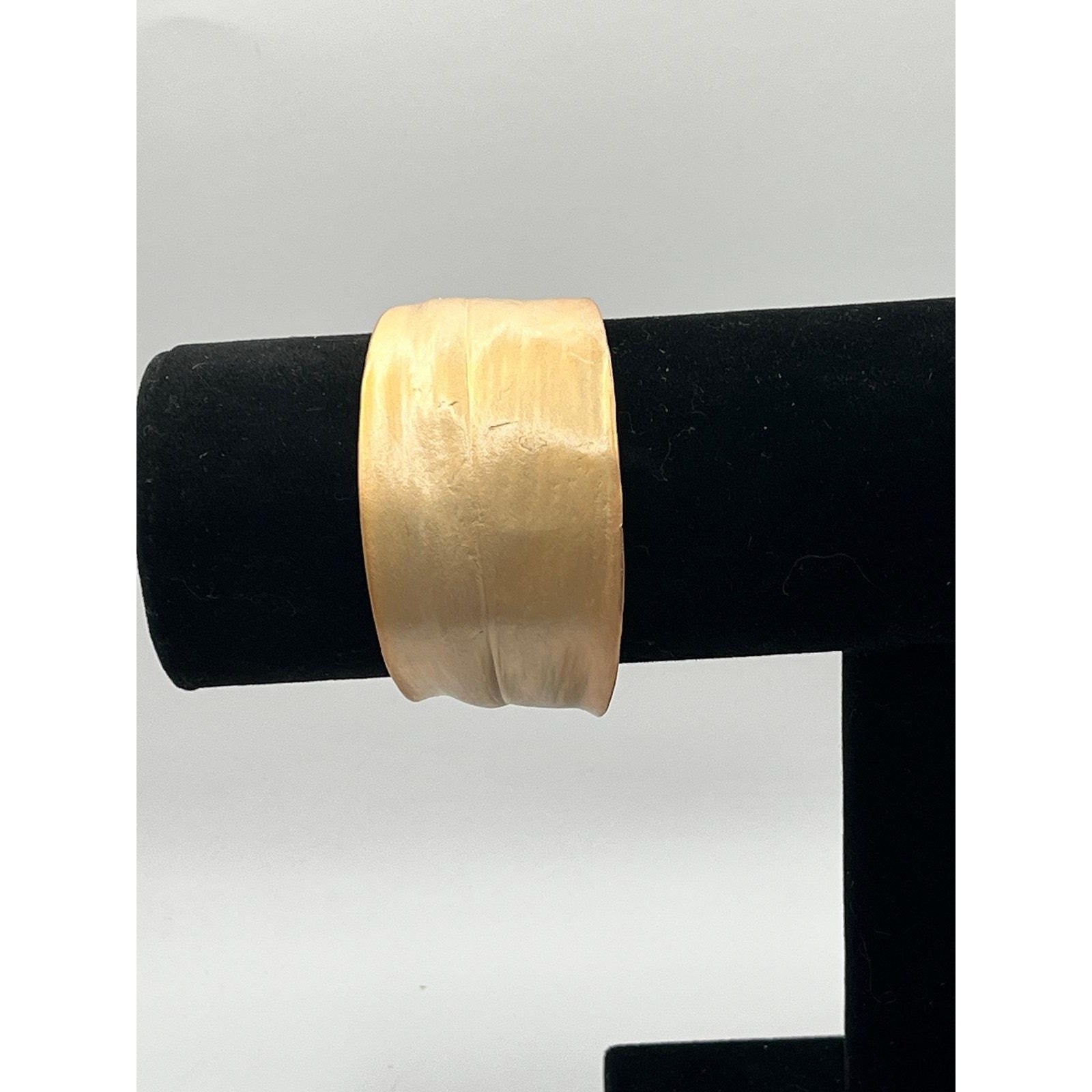 Michael Michaud Cordyline Cuff Bracelet - Gold Plated