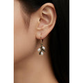Michael Michaud Flowering Thyme Dainty Dangle Wire Earrings