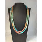 Navajo Mary W Roanhorse 'Painted Desert' Necklace Set