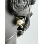 Michael Michaud Pea Pod Pearl Post Stud Earrings