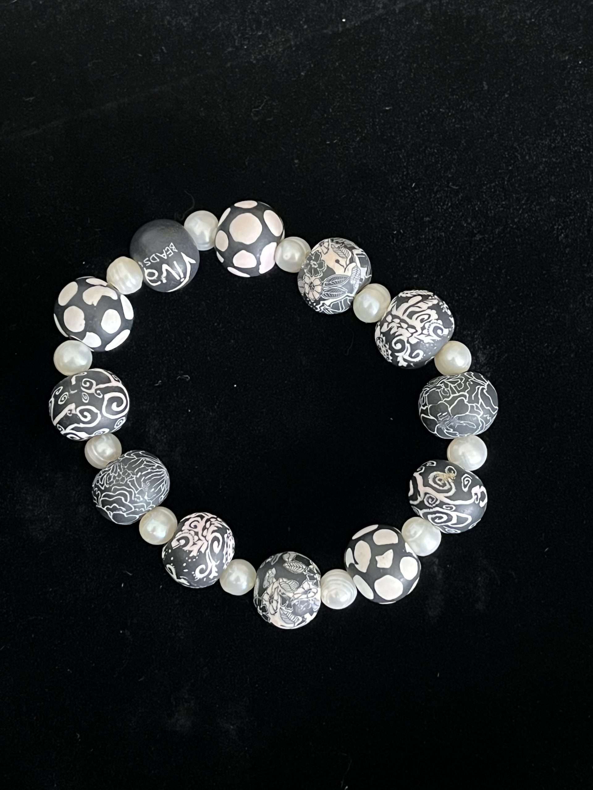 Mercari Clay Viva Bead Expanding Bracelet