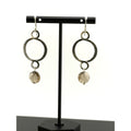 Silpada Twist & Turn Sterling Smoky Quartz Dangle Earrings