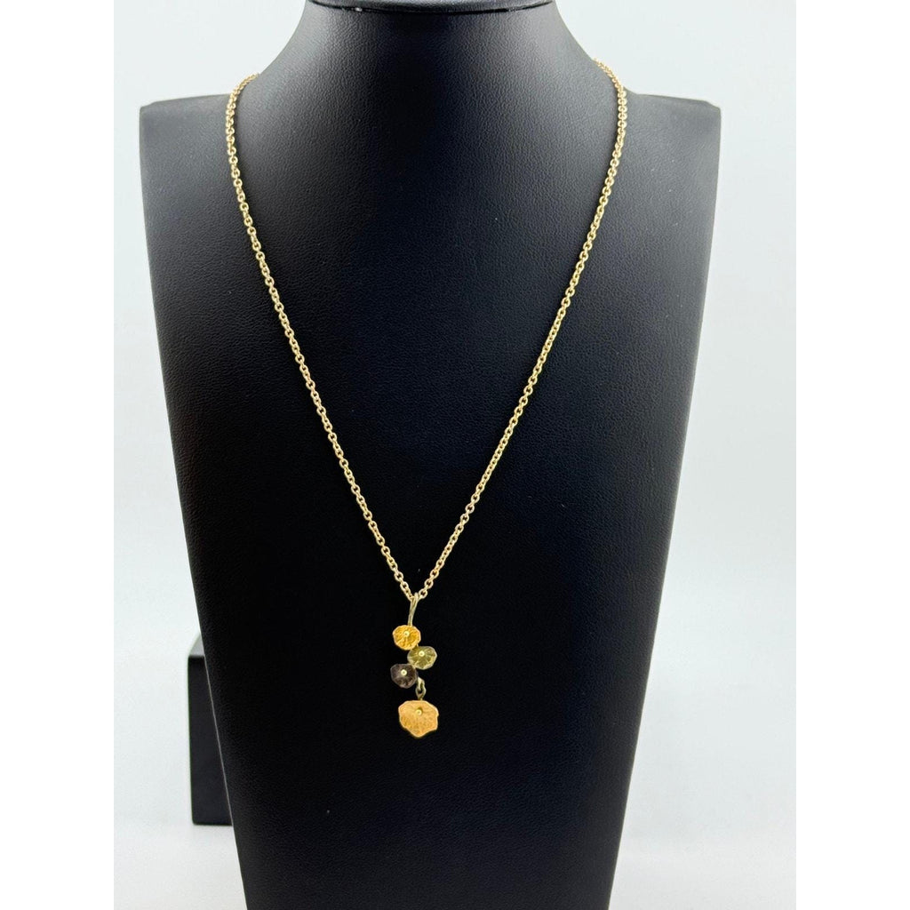 Michael Michaud New Petite Nasturtium Pendant Necklace