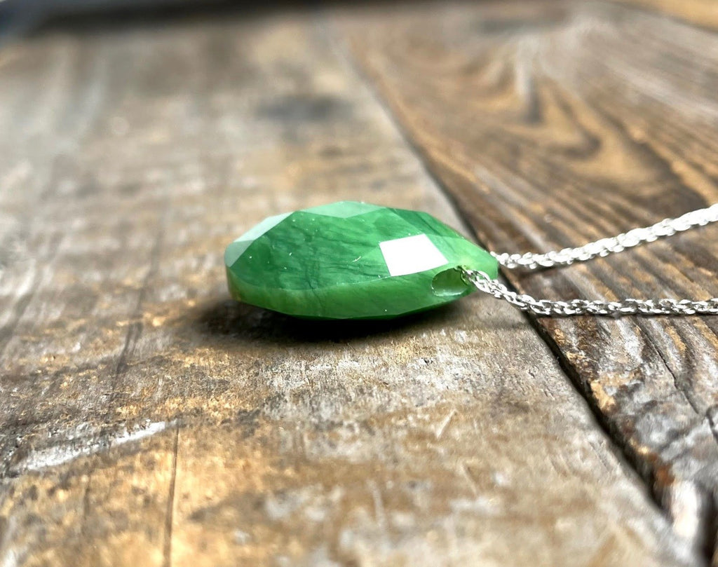 Faceted Teardrop Pendant 17*22mm - Sarasotabydesign