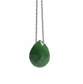 Faceted Teardrop Pendant 17*22mm - Sarasotabydesign