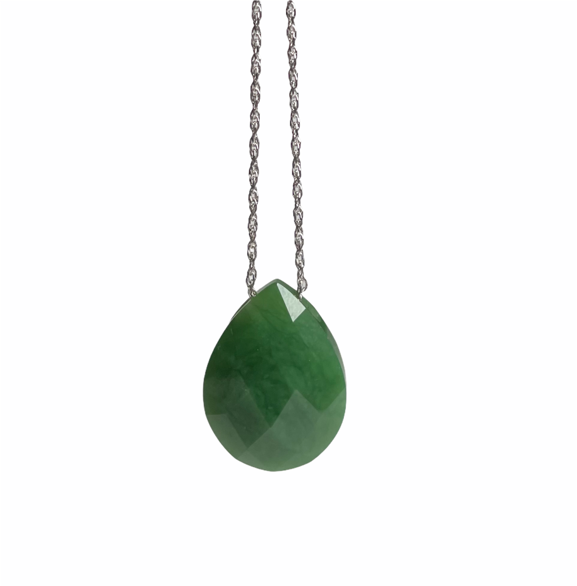 Faceted Teardrop Pendant 17*22mm - Sarasotabydesign