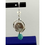 Silpada Sterling Silver 'Josephine' Freshwater Pearl, Quartz and Hematite Earrings