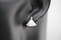 Moroccan 925 Sterling Silver MOP Earrings