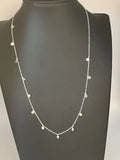 Silpada 'Silver Lace' Adjustable Sterling Silver Station Necklace