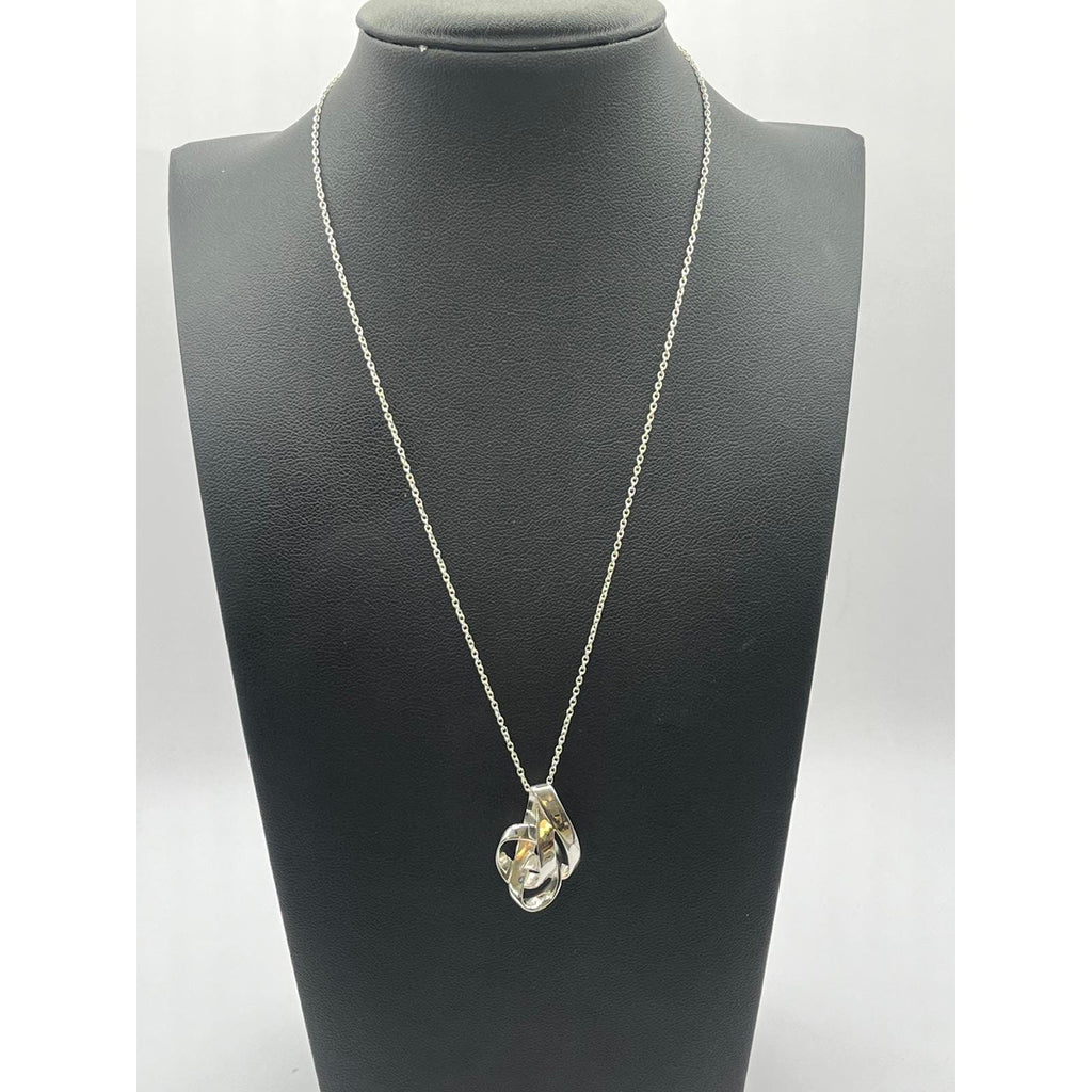 Silpada 925 Sterling 'Tied Up' Pendant Necklace