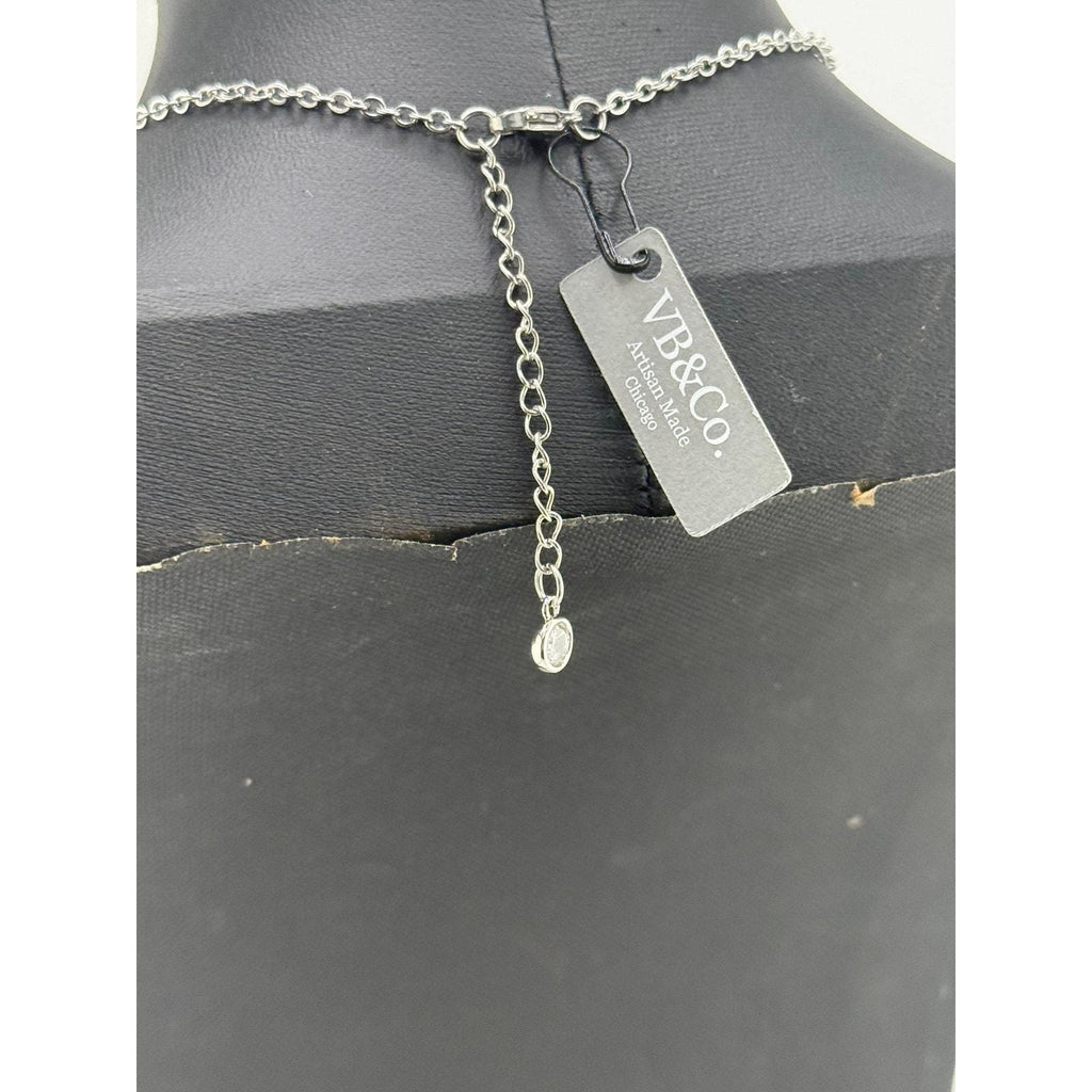 VB&Co Swarovski Crystal Statement Necklace