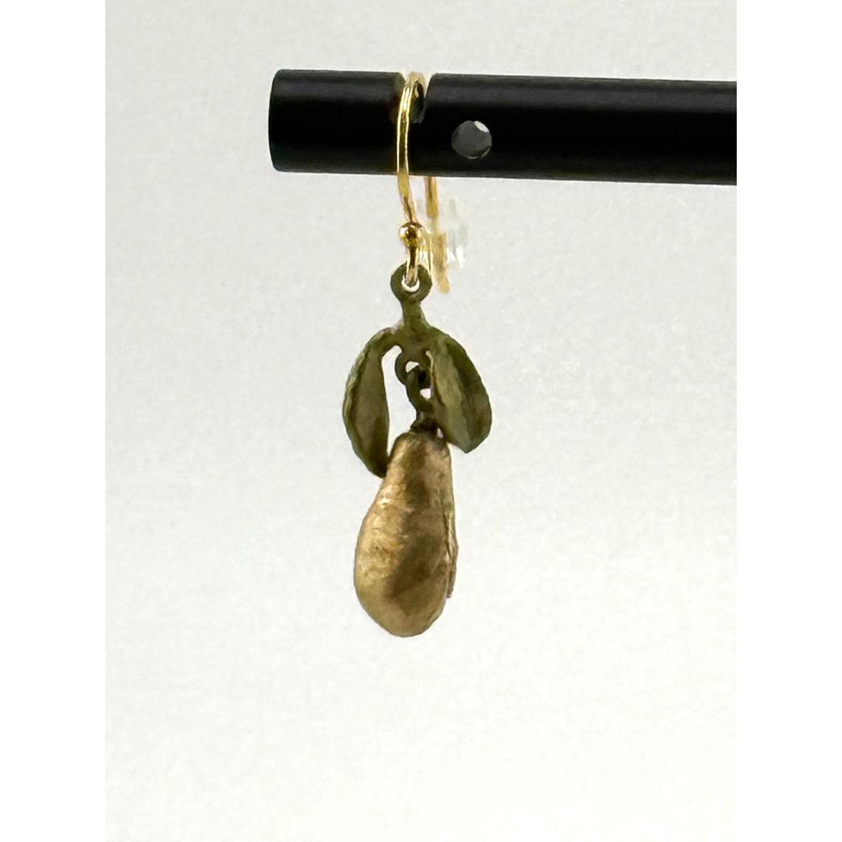 Michael Michaud Golden Pear Earrings