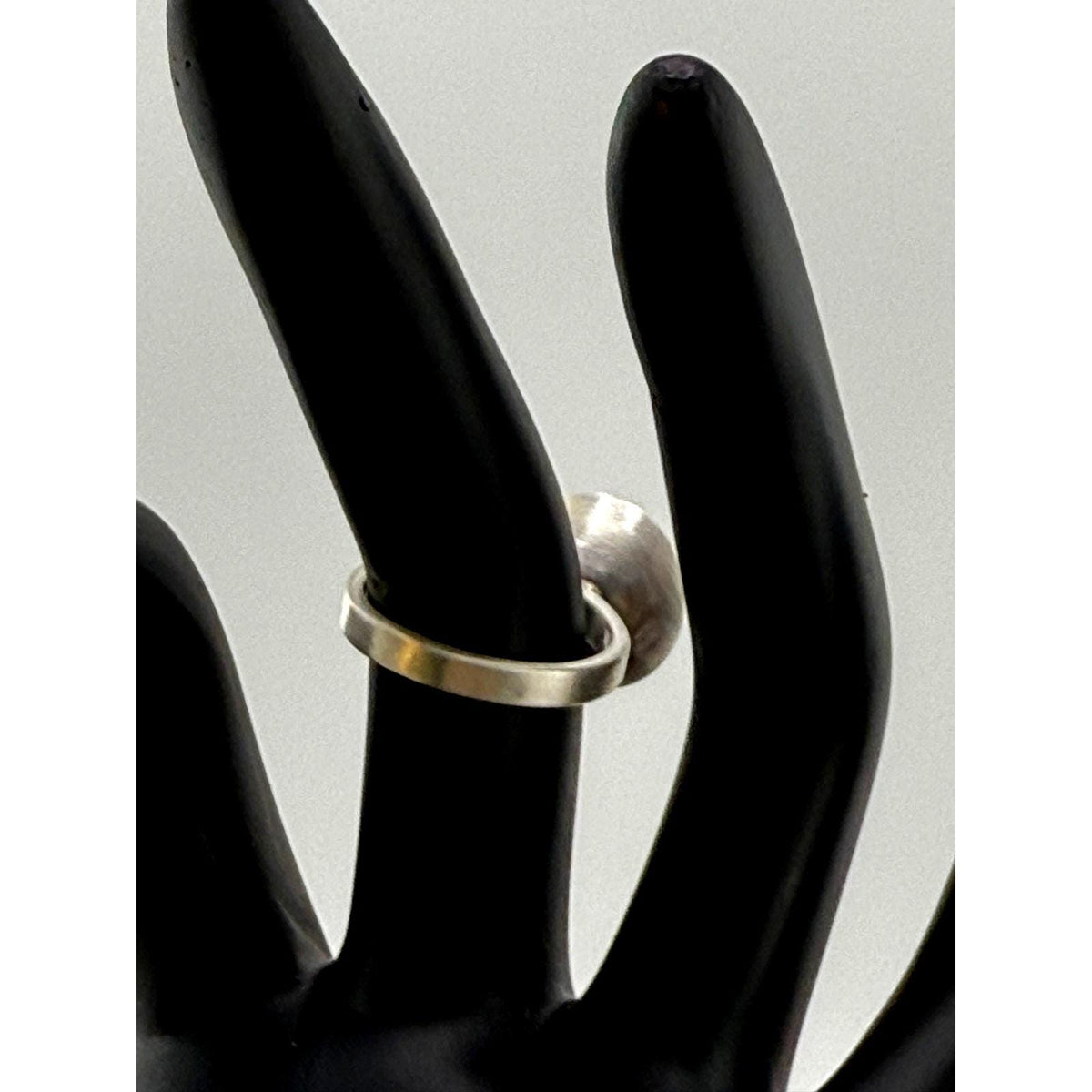 Jane Diaz Statement Sterling Silver Bowl Ring Size 6 - Sarasotabydesign