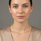 Saressa Designs Scalloped Pearl Choker