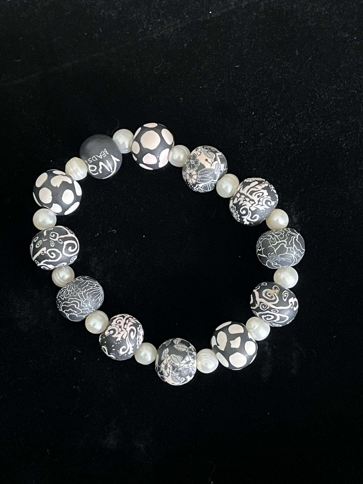 Mercari Clay Viva Bead Expanding Bracelet