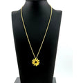 Michael Michaud Black-Eyed Susan Dainty Pendant Necklace - Sarasotabydesign