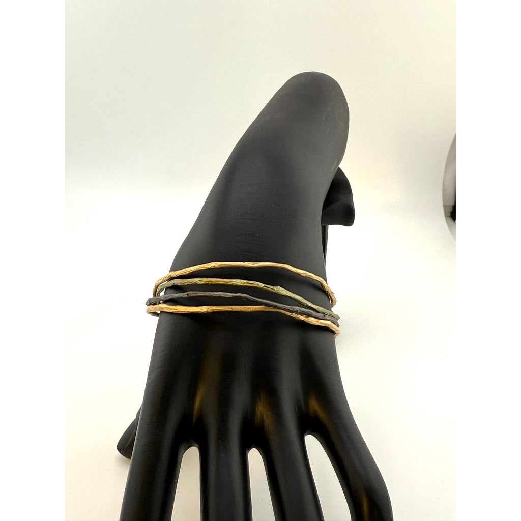 Michael Michaud Driftwood Bangles Set of 4 Bracelets - Sarasotabydesign