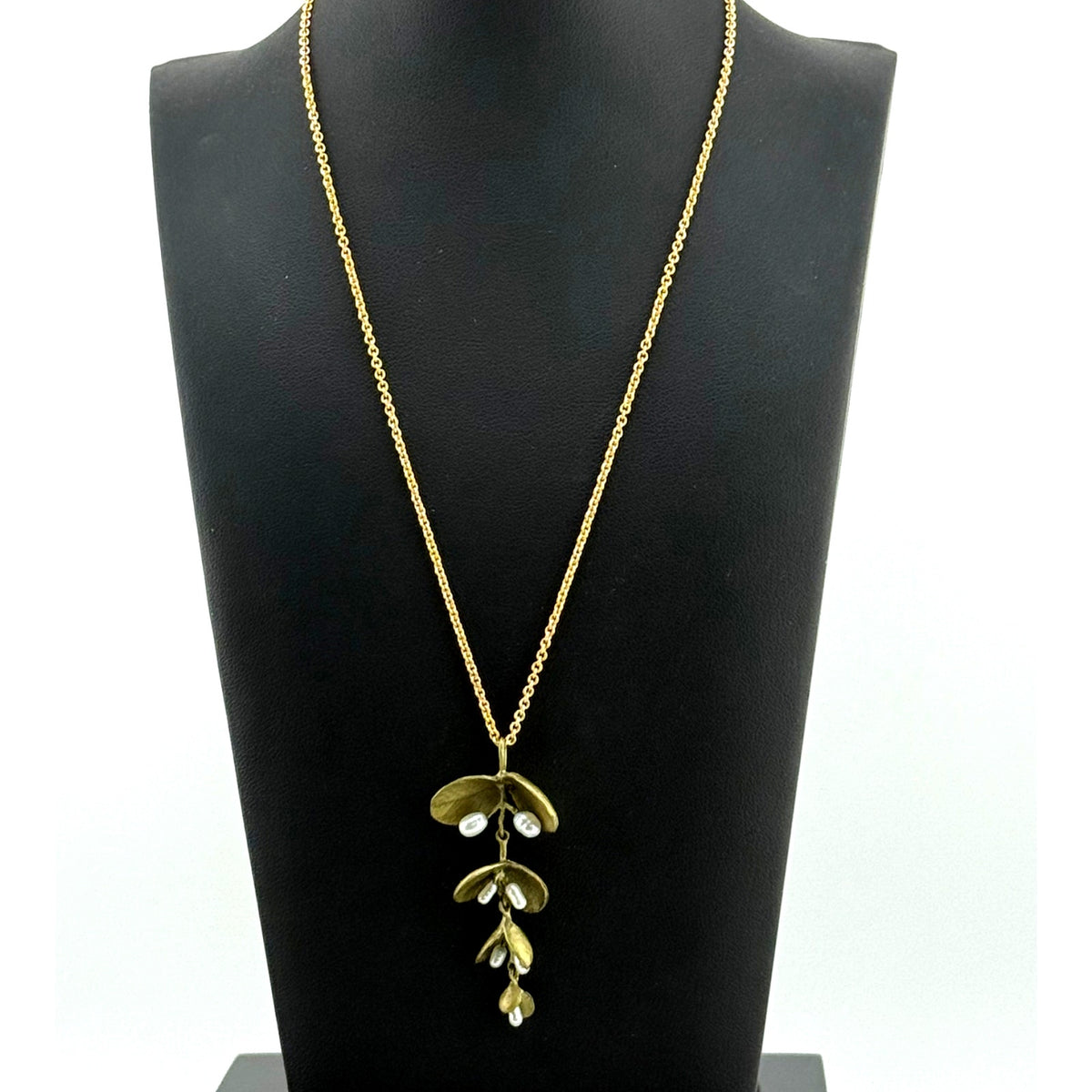 Michael Michaud Eucalyptus Seed Pendant Necklace