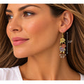 Michael Michaud French Bouquet 3 Flower Earrings - Sarasotabydesign