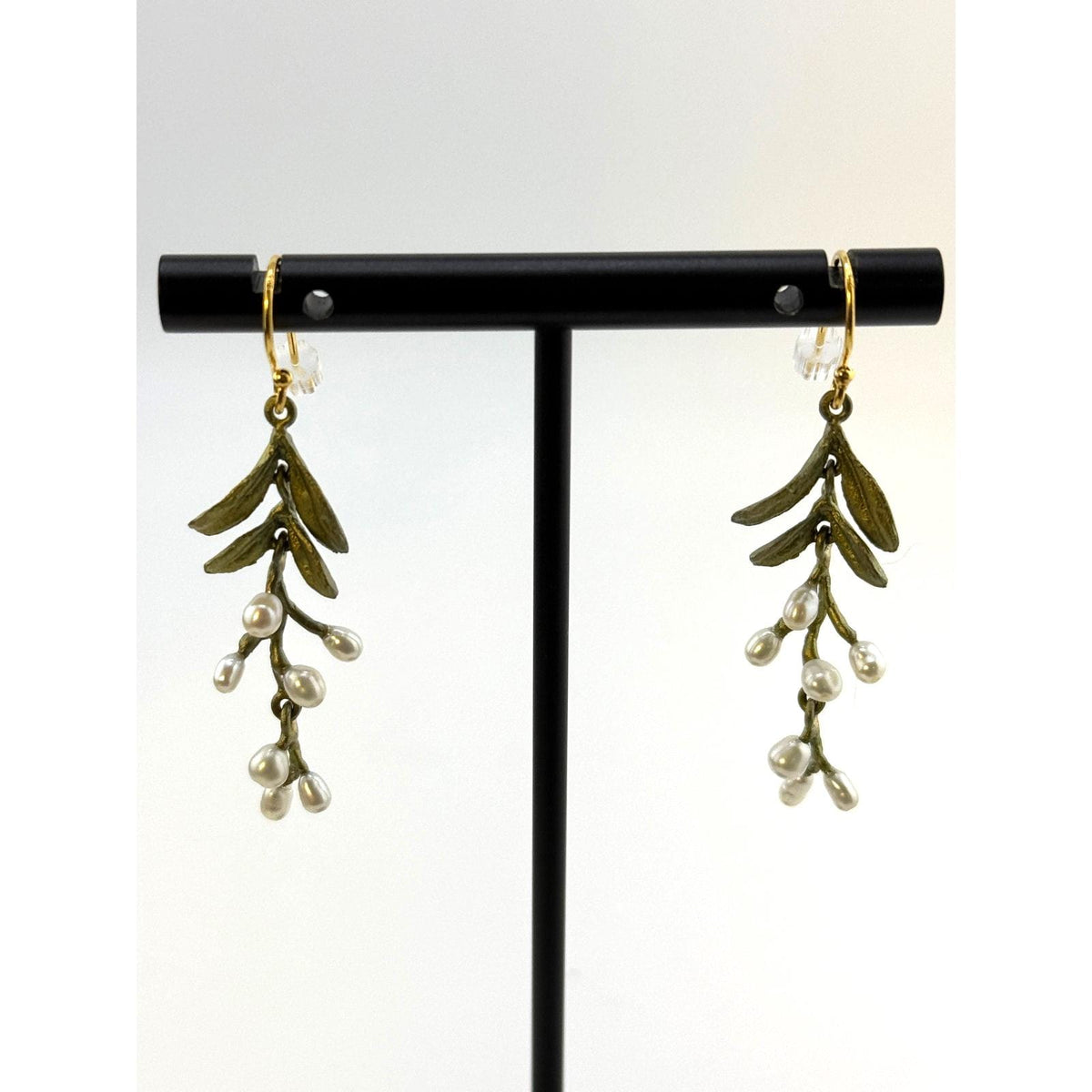 Michael Michaud Garden Vine Long Dangle Wire Earrings - Sarasotabydesign