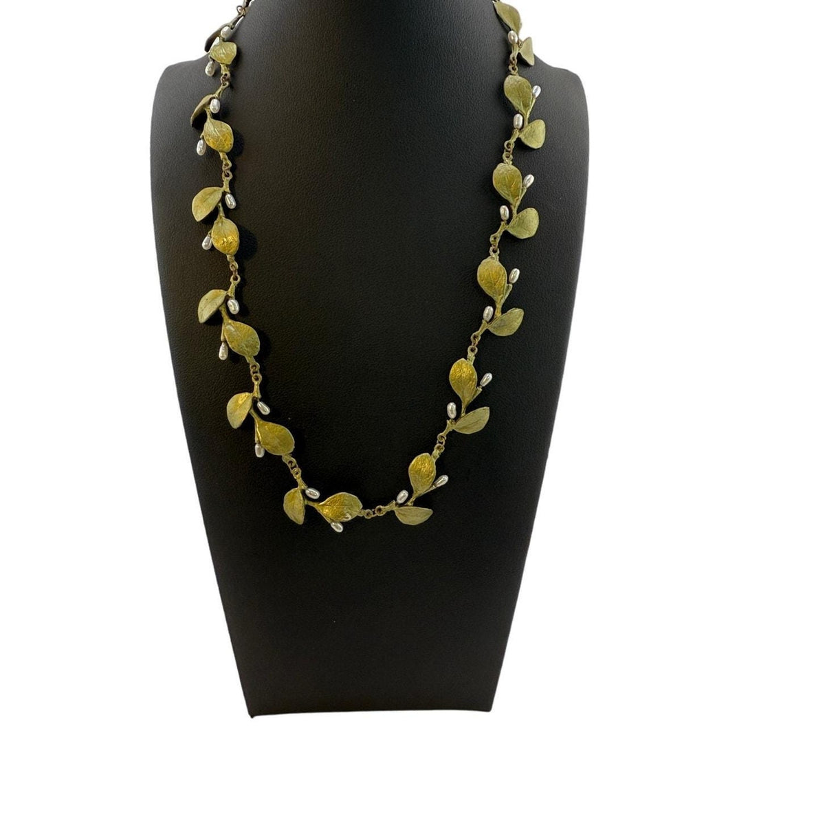 Michael Michaud Irish Thorn Tailored Leaves Necklace - Sarasotabydesign