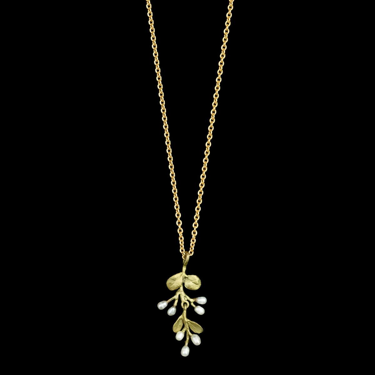 Michael Michaud Japanese Firethorn 16" Adj. Pendant - Sarasotabydesign