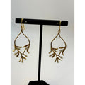 Michael Michaud Night Willow Oval Wire Earrings - Sarasotabydesign