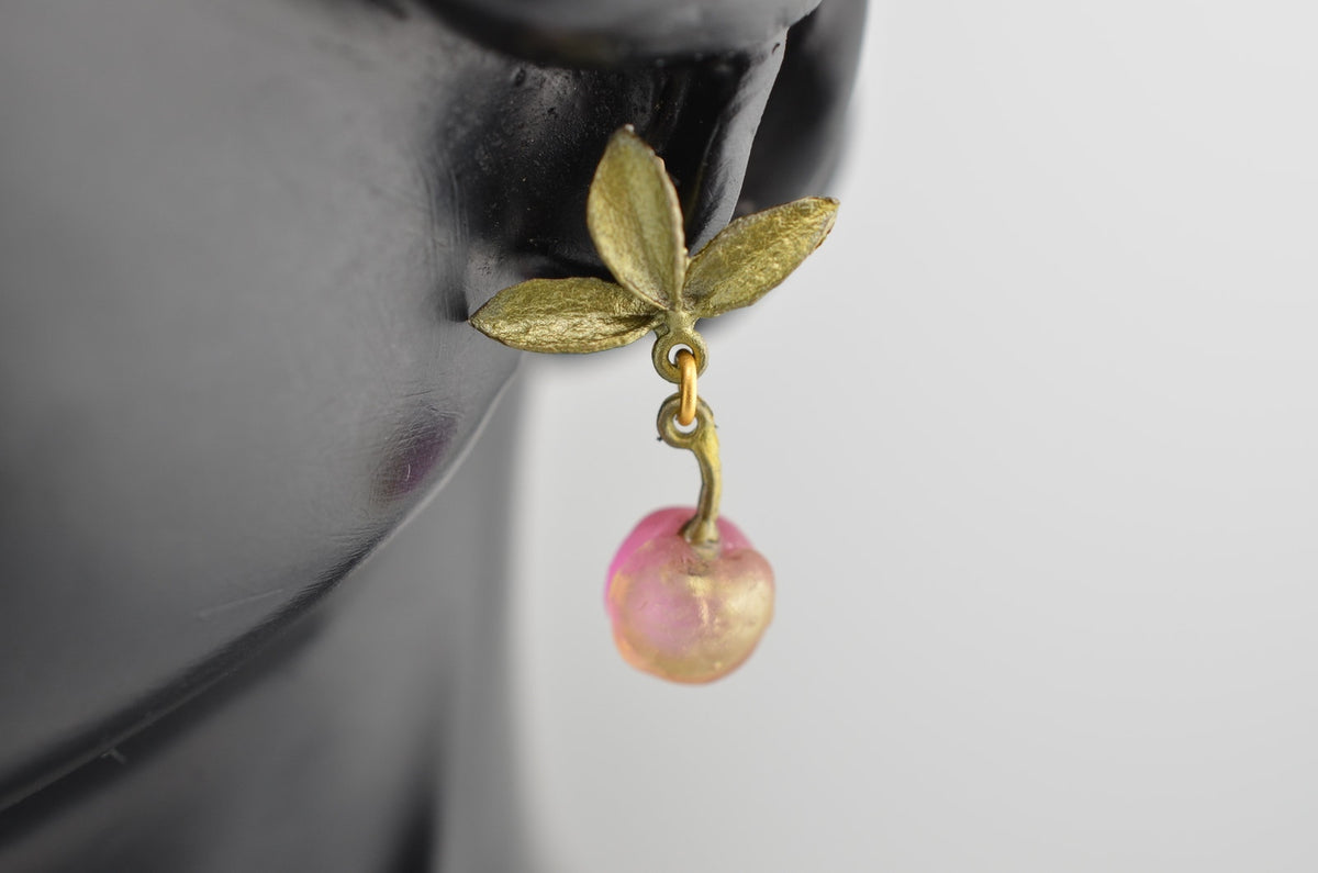 Michael Michaud Peach Tree Dainty Post Earrings
