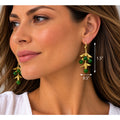 Michael Michaud Pepper Dangle Wire Earrings - Sarasotabydesign