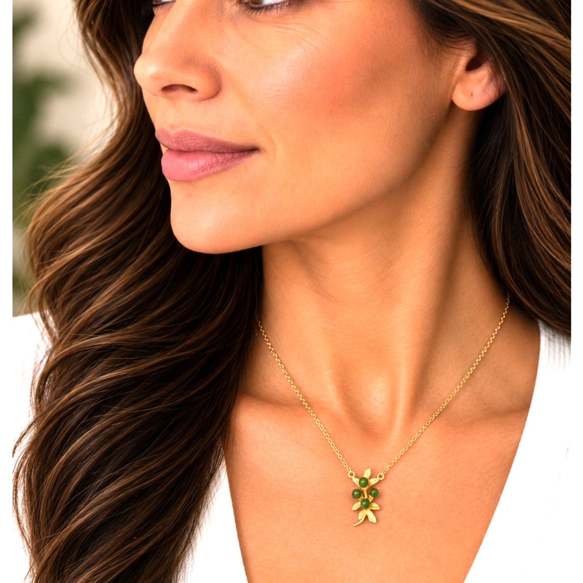 Michael Michaud Pepper Necklace 16" Adjustable - Sarasotabydesign