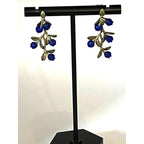Michael Michaud Petite Blueberry Dangle Post Earrings - Sarasotabydesign