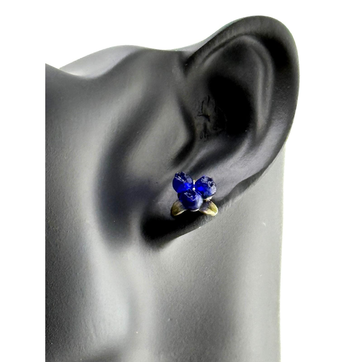 Michael Michaud Petite Blueberry Post Earrings - Sarasotabydesign