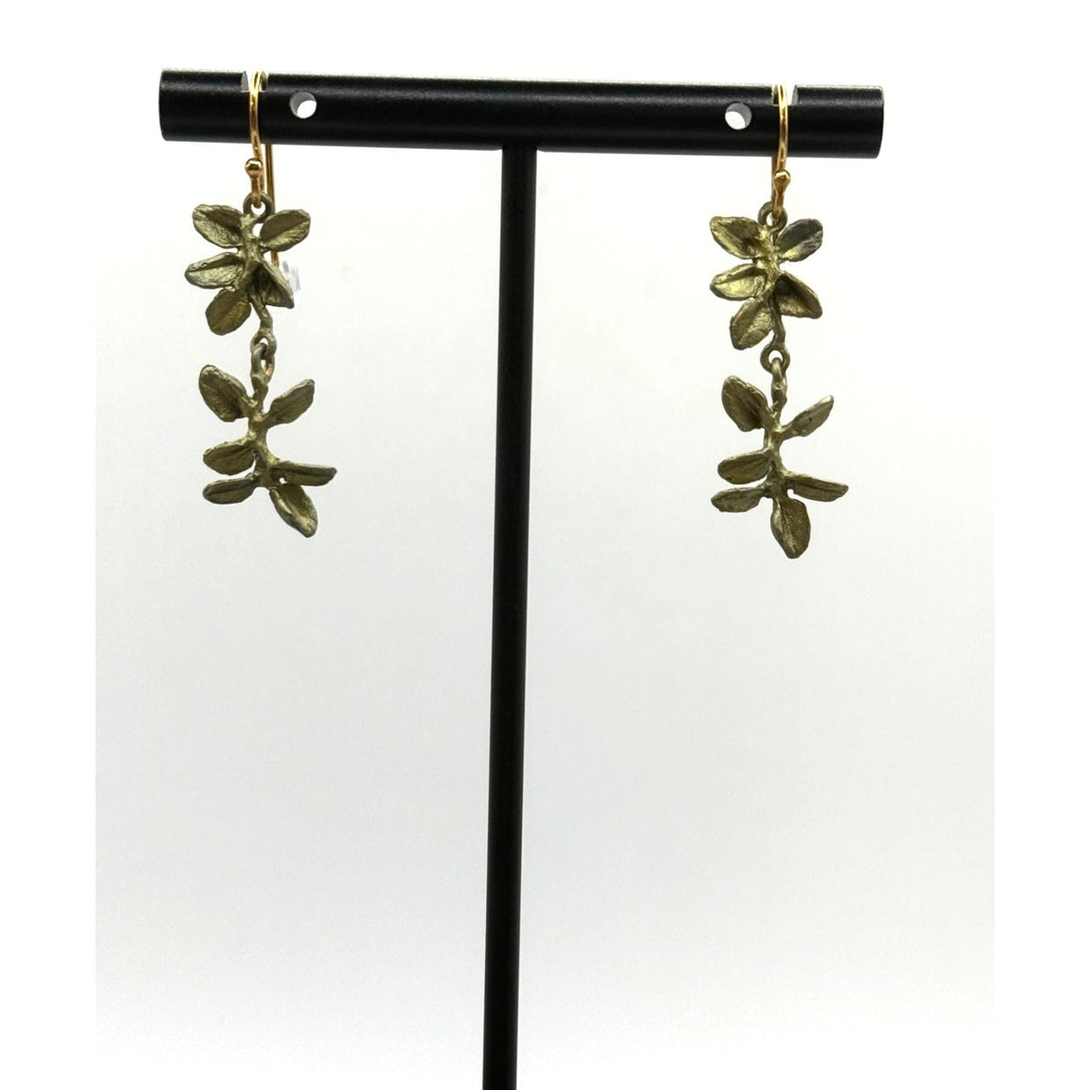 Michael Michaud Petite Herb Thyme Dangle Wire Earrings - Sarasotabydesign