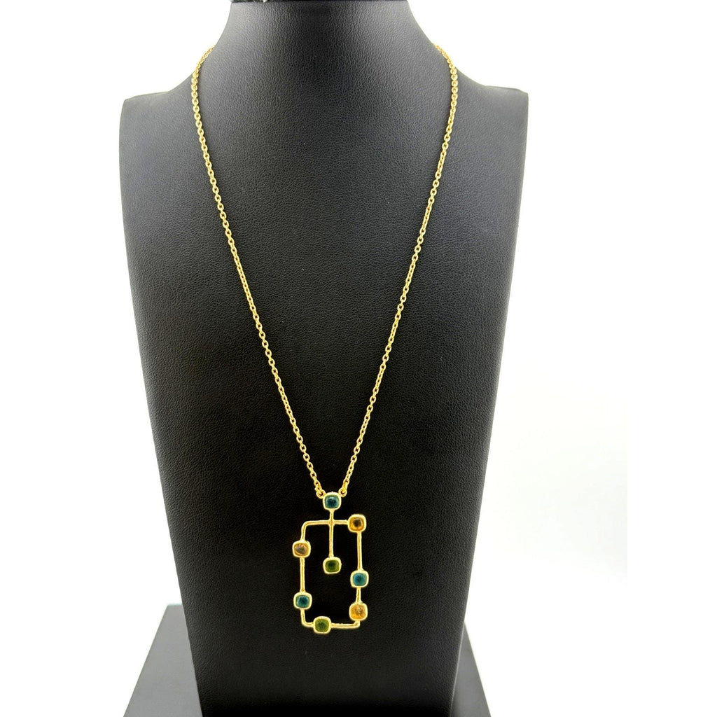 Michael Vincent Michaud 18K Gold Plated Fragment Necklace - Sarasotabydesign