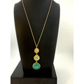 Michael Vincent Michaud 18K Gold Plated Shell Pendant Necklace - Sarasotabydesign