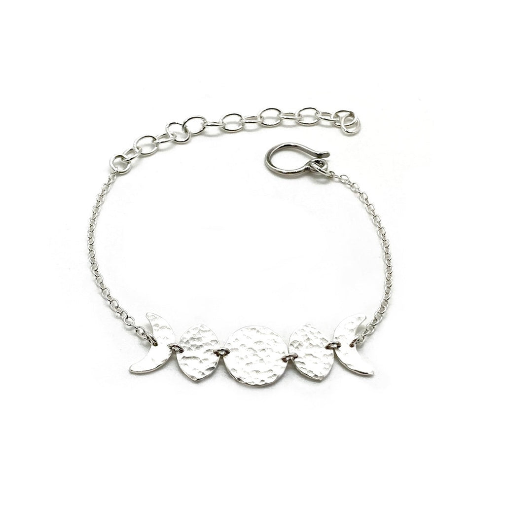 Alison Morse Moon Phase Bracelet in Sterling Silver
