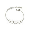 Alison Morse Moon Phase Bracelet in Sterling Silver
