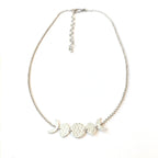 Alison Morse Moon Phase Necklace in Sterling Silver