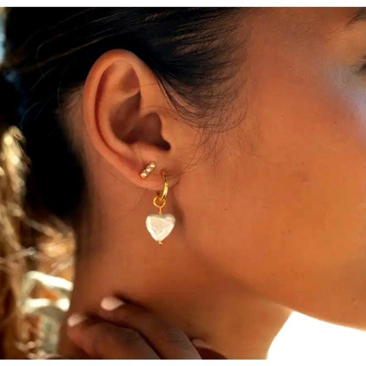 Namaste Handmade Dia Drop Earrings - Sarasotabydesign