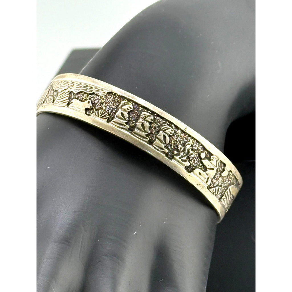 Native American Elaine Becenti Navajo Story Teller Bracelet - Sarasotabydesign