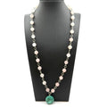 Native American Rose Quartz, Turquoise Necklace - Sarasotabydesign